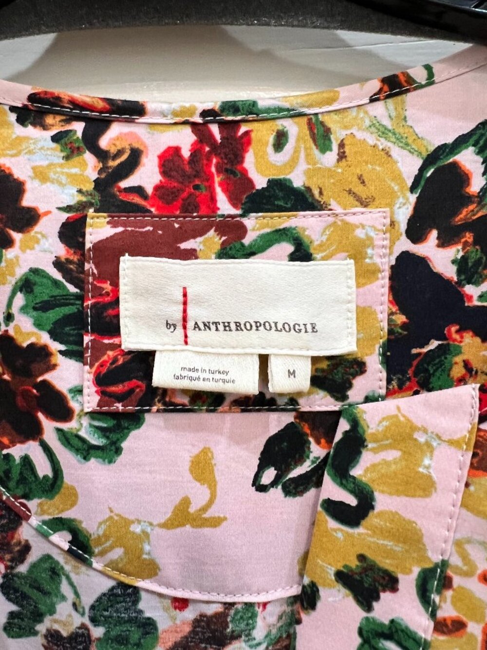 Anthropologie Somerset Maxi Dress Size M Smocked Tiered Dress Like New - Picture 5 of 7